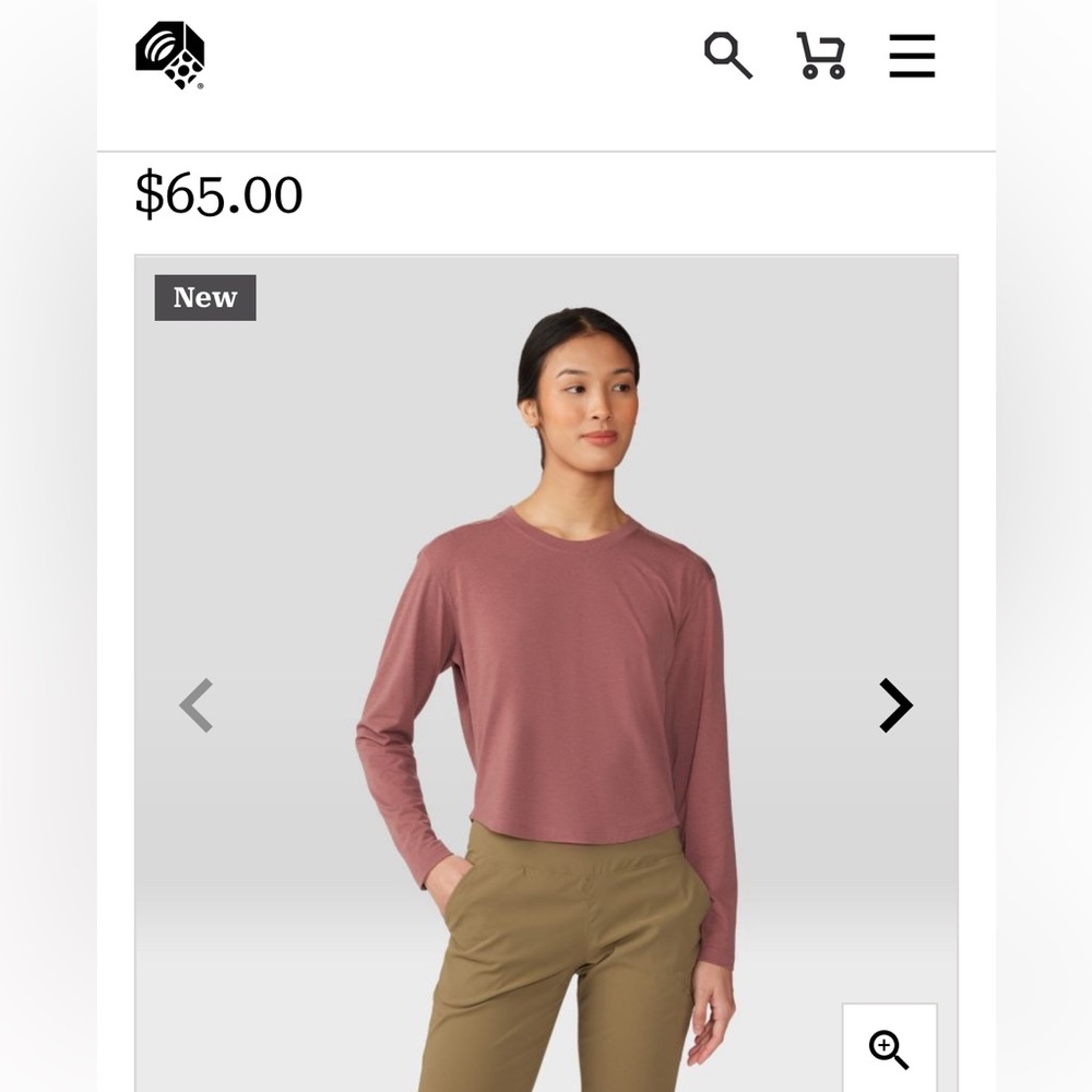Mountain Hardwear Trek ‘n Go long sleeve